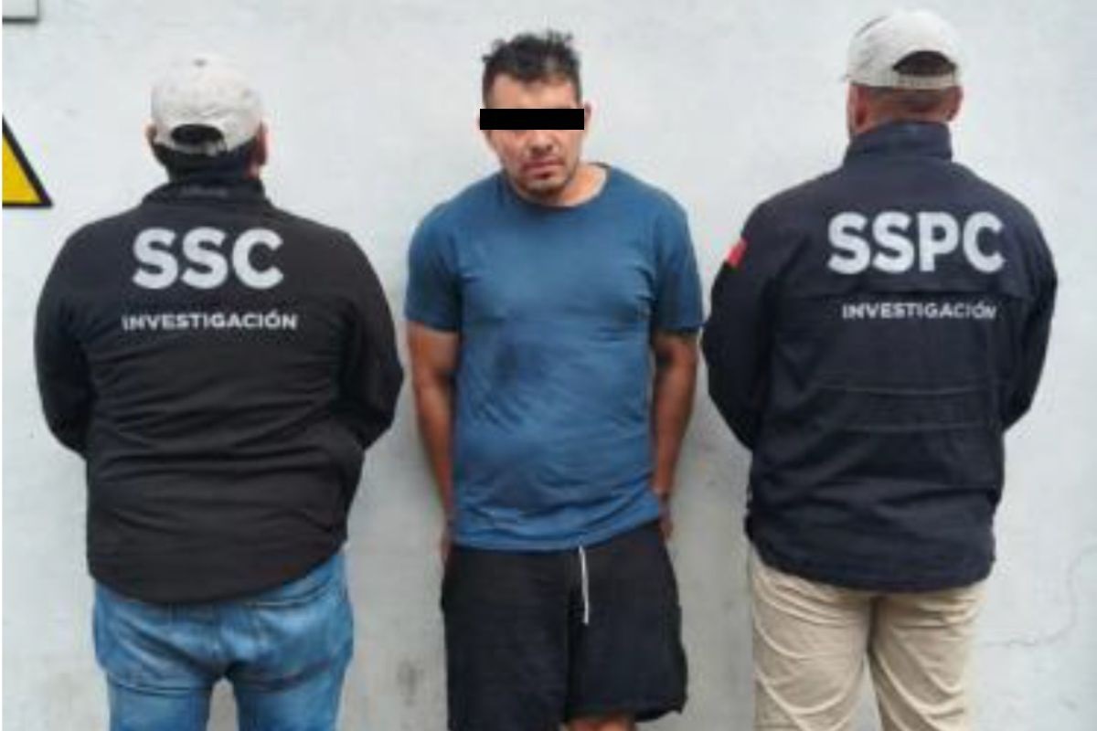 Cae “La Muñeca”, presunto implicado en el homicidio de colaboradores de Clara Brugada.